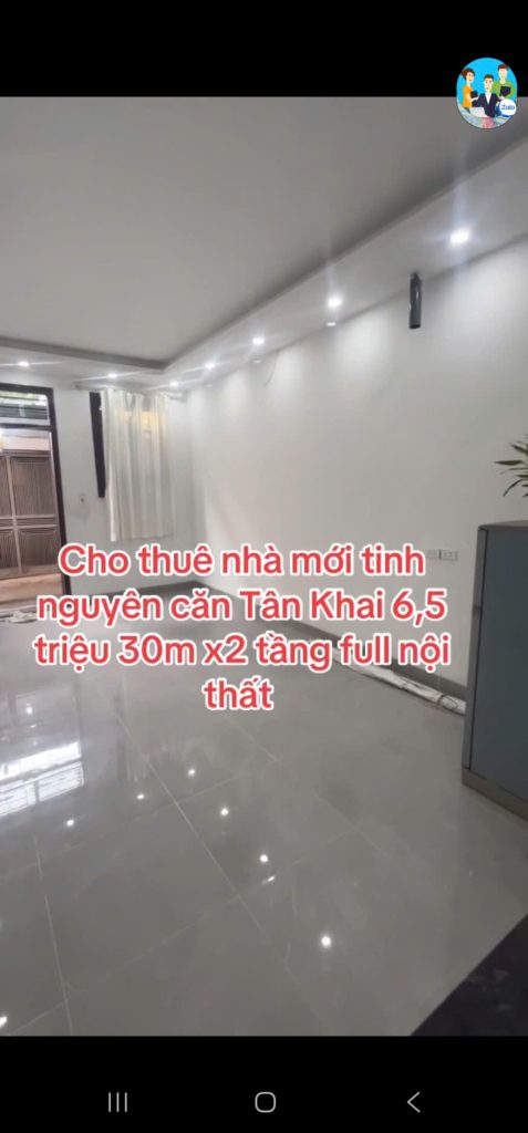 Nhà riêng 30m2 – 2 ngủ – Ngõ Tân Khai (ctv6372)