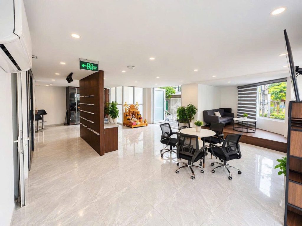 SÀN VĂN PHÒNG – 100M²/SÀN – 6 TẦNG + HẦM – THIÊN HIỀN (CTV5672)